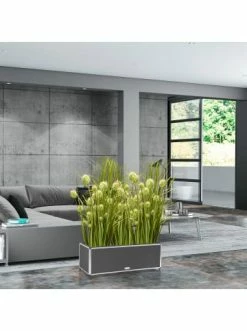 Billig ✨ Garten & Balkon AMARE Lederoptik Pflanzgefäß In Grau Günstig Kaufen 👍 -Günstige samare Geschäft amare lederoptik pflanzgefass in grau 7