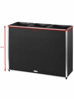 Coupon ✨ Garten & Balkon AMARE Lederoptik Pflanzgefäß In Schwarz Günstig Kaufen 🔥 -Günstige samare Geschäft amare lederoptik pflanzgefass in schwarz 12