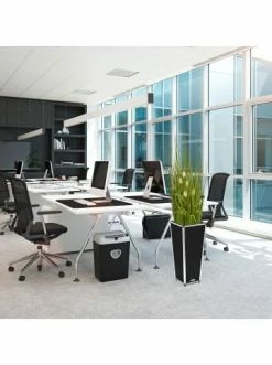 Angebote 🌟 Garten & Balkon AMARE Lederoptik Pflanzgefäß In Schwarz Günstig Kaufen 🥰 -Günstige samare Geschäft amare lederoptik pflanzgefass in schwarz 54