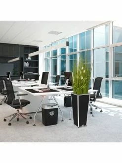 Bestpreis ✔️ Garten & Balkon AMARE Lederoptik Pflanzgefäß In Schwarz Günstig Kaufen ✔️ -Günstige samare Geschäft amare lederoptik pflanzgefass in schwarz 62