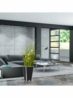 Rabatt 🤩 Garten & Balkon AMARE Lederoptik Pflanzgefäß In Schwarz Günstig Kaufen 👏 -Günstige samare Geschäft amare lederoptik pflanzgefass in schwarz 69