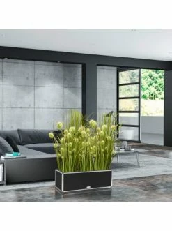 Großhandel 🎉 Garten & Balkon AMARE Lederoptik Pflanzgefäß In Schwarz Günstig Kaufen 😀 -Günstige samare Geschäft amare lederoptik pflanzgefass in schwarz 7