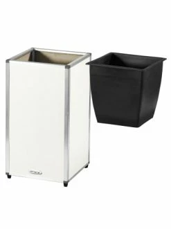 Angebote 👏 Garten & Balkon AMARE Lederoptik Pflanzgefäß In Weiß Günstig Kaufen 🤩 -Günstige samare Geschäft amare lederoptik pflanzgefass in weiss 10