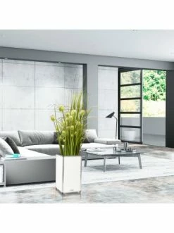 Angebote 👏 Garten & Balkon AMARE Lederoptik Pflanzgefäß In Weiß Günstig Kaufen 🤩 -Günstige samare Geschäft amare lederoptik pflanzgefass in weiss 13