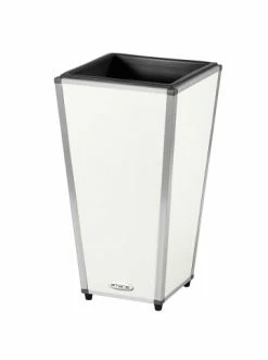 Bester Verkauf 🔥 Garten & Balkon AMARE Lederoptik Pflanzgefäß In Weiß Günstig Kaufen 🎉