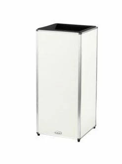 Besorgen ✔️ Garten & Balkon AMARE Lederoptik Pflanzgefäß In Weiß Günstig Kaufen 🌟