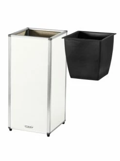 Großhandel ✨ Garten & Balkon AMARE Lederoptik Pflanzgefäß In Weiß Günstig Kaufen 💯 -Günstige samare Geschäft amare lederoptik pflanzgefass in weiss 50