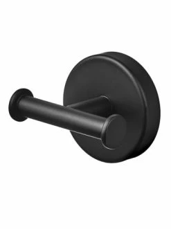 Aktion 👏 Bad AMARE Luxus Handtuch Doppelhaken In Schwarz Günstig Kaufen 🛒