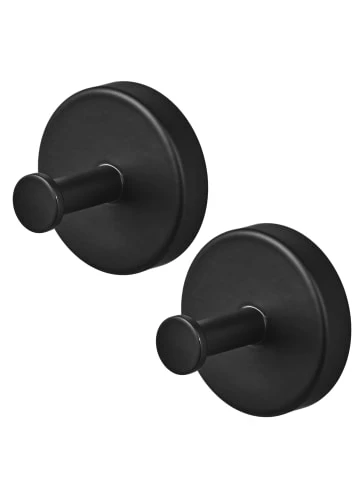Schlussverkauf 🎉 Bad AMARE Luxus Handtuchhaken 2er-Set In Schwarz Günstig Kaufen 🧨 1 Schlussverkauf 🎉 Bad AMARE Luxus Handtuchhaken 2er-Set In Schwarz Günstig Kaufen 🧨
