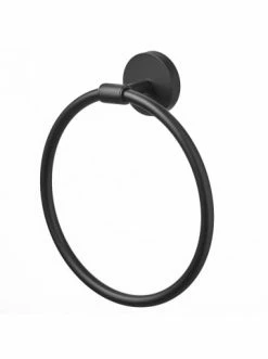 Schlussverkauf 🔔 Bad AMARE Luxus Handtuchring In Schwarz Günstig Kaufen 🤩