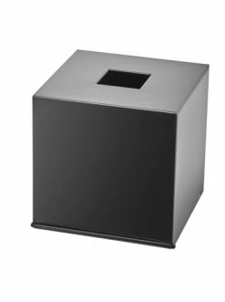 Bester Verkauf ⭐ Bad AMARE Luxus Kosmetiktücherbox Würfel In Schwarz Günstig Kaufen 🎁