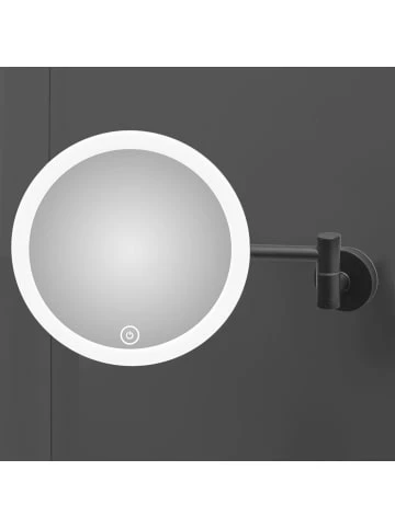 Bester Verkauf ✨ Bad AMARE Luxus LED Schminkspiegel Mit Wandhalterung NICHT NETZSTROMBETRIEBEN In Schwarz Günstig Kaufen 😉 3 Bester Verkauf ✨ Bad AMARE Luxus LED Schminkspiegel Mit Wandhalterung NICHT NETZSTROMBETRIEBEN In Schwarz Günstig Kaufen 😉 – Bild 3