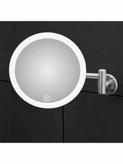 Auslauf 🔔 Bad AMARE Luxus LED Schminkspiegel Mit Wandhalterung NICHT NETZSTROMBETRIEBEN In Weiß Günstig Kaufen 🧨 -Günstige samare Geschäft amare luxus led schminkspiegel mit wandhalterung nicht netzstrombetrieben in weiss 2