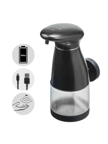 Aktion 👍 Bad AMARE Luxus Sensor Lotionspender In Schwarz Günstig Kaufen ✨ 3 Aktion 👍 Bad AMARE Luxus Sensor Lotionspender In Schwarz Günstig Kaufen ✨ – Bild 3