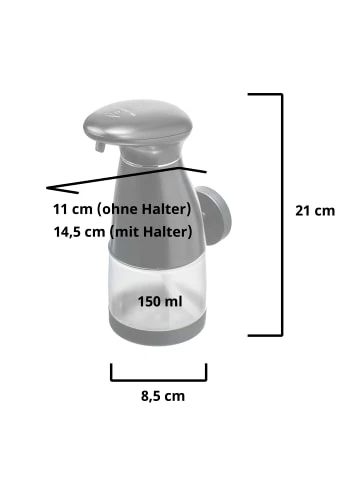 Aktion 👍 Bad AMARE Luxus Sensor Lotionspender In Schwarz Günstig Kaufen ✨ 6 Aktion 👍 Bad AMARE Luxus Sensor Lotionspender In Schwarz Günstig Kaufen ✨ – Bild 6