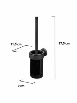 Bestes Angebot ❤️ Bad AMARE Luxus Silikon WC-Bürste Belüftet Mit Wandhalterung In Schwarz Günstig Kaufen 🧨 -Günstige samare Geschäft amare luxus silikon wc burste beluftet mit wandhalterung in schwarz 7