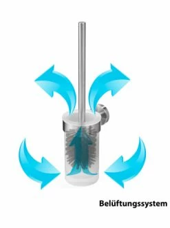 Angebote 👍 Bad AMARE Luxus Silikon WC-Bürste Belüftet Mit Wandhalterung In Silber Günstig Kaufen 🤩 -Günstige samare Geschäft amare luxus silikon wc burste beluftet mit wandhalterung in silber 7