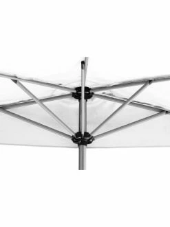 Aktion 🎉 Garten & Balkon AMARE Luxus Sonnenschirm Halbrund In Weiß Günstig Kaufen 🎁 -Günstige samare Geschäft amare luxus sonnenschirm halbrund in weiss 5