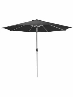 Großhandel ⌛ Garten & Balkon AMARE Luxus Sonnenschirm Rund In Schwarz Günstig Kaufen 🔥