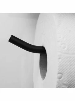 Auslauf 🥰 Bad AMARE Luxus WC-Rollenhalter Mit Glasablage In Schwarz Günstig Kaufen 🎁 -Günstige samare Geschäft amare luxus wc rollenhalter mit glasablage in schwarz 3