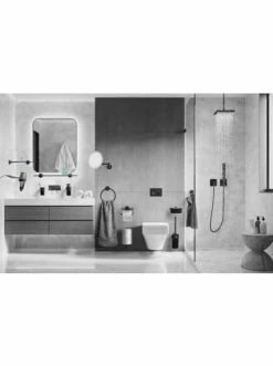 Auslauf 🥰 Bad AMARE Luxus WC-Rollenhalter Mit Glasablage In Schwarz Günstig Kaufen 🎁 -Günstige samare Geschäft amare luxus wc rollenhalter mit glasablage in schwarz 4