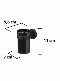 Budget 🌟 Bad AMARE Luxus Zahnputzbecher Mit Wandhalter In Schwarz Günstig Kaufen 🎁 10 Budget 🌟 Bad AMARE Luxus Zahnputzbecher Mit Wandhalter In Schwarz Günstig Kaufen 🎁 -Günstige samare Geschäft amare luxus zahnputzbecher mit wandhalter in schwarz 4