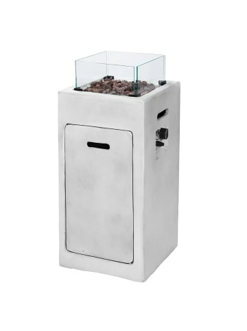 Bestes Angebot 🔔 Garten & Balkon AMARE Outdoor Feuertisch Quadratisch In Grau Günstig Kaufen 🛒 2 Bestes Angebot 🔔 Garten & Balkon AMARE Outdoor Feuertisch Quadratisch In Grau Günstig Kaufen 🛒 – Bild 2