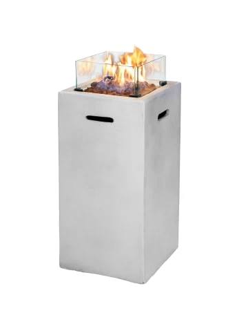 Bestes Angebot 🔔 Garten & Balkon AMARE Outdoor Feuertisch Quadratisch In Grau Günstig Kaufen 🛒 1 Bestes Angebot 🔔 Garten & Balkon AMARE Outdoor Feuertisch Quadratisch In Grau Günstig Kaufen 🛒