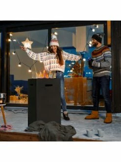 Coupon 😉 Garten & Balkon AMARE Outdoor Feuertisch Quadratisch In Schwarz Günstig Kaufen 😍 -Günstige samare Geschäft amare outdoor feuertisch quadratisch in schwarz 2