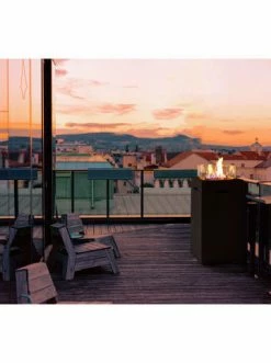 Coupon 😉 Garten & Balkon AMARE Outdoor Feuertisch Quadratisch In Schwarz Günstig Kaufen 😍 -Günstige samare Geschäft amare outdoor feuertisch quadratisch in schwarz 3