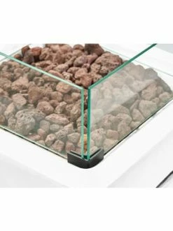 Rabatt ✨ Garten & Balkon AMARE Outdoor Feuertisch Quadratisch In Weiß Günstig Kaufen 👍 -Günstige samare Geschäft amare outdoor feuertisch quadratisch in weiss 5