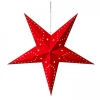 Budget 🎉 Home & Living AMARE Papierstern Mit LED-Beleuchtung 60cm NICHT ERFORDERLICH In Rot Günstig Kaufen 🧨