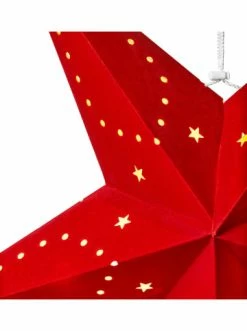 Budget 🎉 Home & Living AMARE Papierstern Mit LED-Beleuchtung 60cm NICHT ERFORDERLICH In Rot Günstig Kaufen 🧨 -Günstige samare Geschäft amare papierstern mit led beleuchtung 60cm nicht erforderlich in rot 4