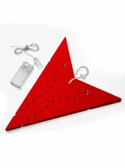 Budget 🎉 Home & Living AMARE Papierstern Mit LED-Beleuchtung 60cm NICHT ERFORDERLICH In Rot Günstig Kaufen 🧨 -Günstige samare Geschäft amare papierstern mit led beleuchtung 60cm nicht erforderlich in rot 5