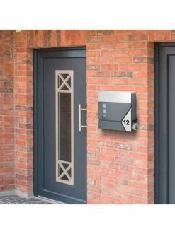 Billig 🔥 Haushalt AMARE Postbox Mit Zeitungsfach Und Hausnummer In Anthrazit-Edelstahl Günstig Kaufen 😀 24 Billig 🔥 Haushalt AMARE Postbox Mit Zeitungsfach Und Hausnummer In Anthrazit-Edelstahl Günstig Kaufen 😀 -Günstige samare Geschäft amare postbox mit zeitungsfach und hausnummer in anthrazit edelstahl 10