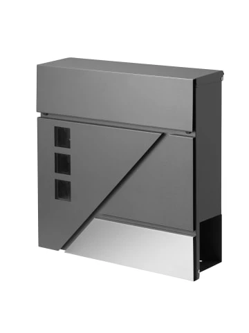 Rabatt 💯 Haushalt AMARE Postbox Mit Zeitungsfach Und Hausnummer In Anthrazit-Edelstahl Günstig Kaufen ❤️ 1 Rabatt 💯 Haushalt AMARE Postbox Mit Zeitungsfach Und Hausnummer In Anthrazit-Edelstahl Günstig Kaufen ❤️