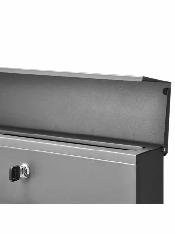 Rabatt 💯 Haushalt AMARE Postbox Mit Zeitungsfach Und Hausnummer In Anthrazit-Edelstahl Günstig Kaufen ❤️ 4 Rabatt 💯 Haushalt AMARE Postbox Mit Zeitungsfach Und Hausnummer In Anthrazit-Edelstahl Günstig Kaufen ❤️ – Bild 4