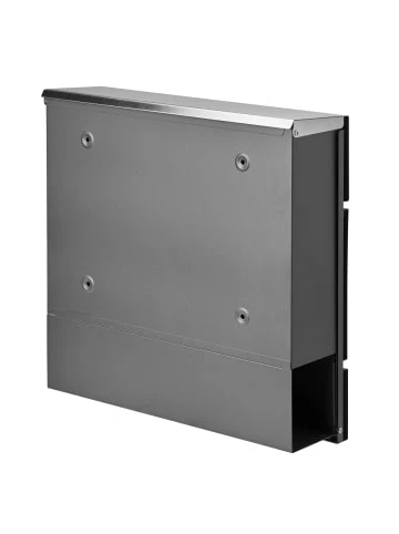Billig 🔥 Haushalt AMARE Postbox Mit Zeitungsfach Und Hausnummer In Anthrazit-Edelstahl Günstig Kaufen 😀 3 Billig 🔥 Haushalt AMARE Postbox Mit Zeitungsfach Und Hausnummer In Anthrazit-Edelstahl Günstig Kaufen 😀 – Bild 3