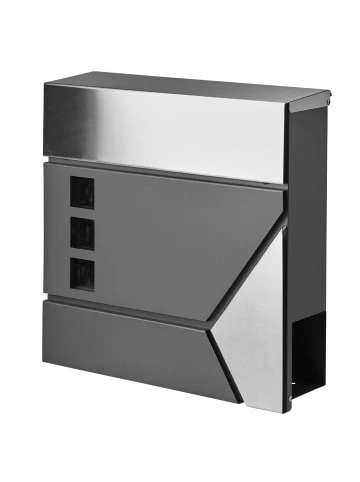 Billig 🔥 Haushalt AMARE Postbox Mit Zeitungsfach Und Hausnummer In Anthrazit-Edelstahl Günstig Kaufen 😀 1 Billig 🔥 Haushalt AMARE Postbox Mit Zeitungsfach Und Hausnummer In Anthrazit-Edelstahl Günstig Kaufen 😀