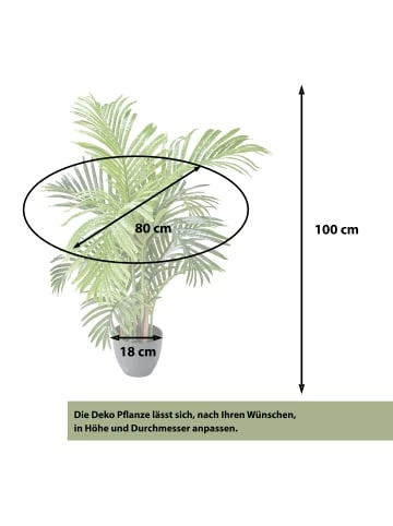 Besorgen ⌛ Dekoration AMARE Realistische Plastikpalme Im Topf 94 Cm In Grün Günstig Kaufen 🌟 6 Besorgen ⌛ Dekoration AMARE Realistische Plastikpalme Im Topf 94 Cm In Grün Günstig Kaufen 🌟 – Bild 6