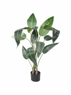 Schlussverkauf ✨ Dekoration AMARE Realistische Plastikpflanze Im Topf 130 Cm In Grün Günstig Kaufen ⌛