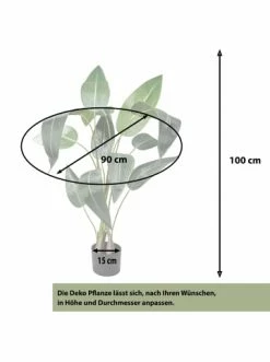 Schlussverkauf ✨ Dekoration AMARE Realistische Plastikpflanze Im Topf 130 Cm In Grün Günstig Kaufen ⌛ -Günstige samare Geschäft amare realistische plastikpflanze im topf 130 cm in grun 5