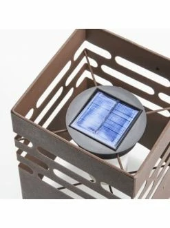 Bester Verkauf 🥰 Garten & Balkon AMARE Solar Gartenfeuer Eckig NICHT ERFORDERLICH In Rostfarbe Günstig Kaufen ❤️ -Günstige samare Geschäft amare solar gartenfeuer eckig nicht erforderlich in rostfarbe 2