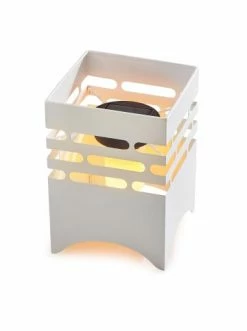 Bestes Angebot 🔔 Garten & Balkon AMARE Solar Gartenfeuer Eckig NICHT ERFORDERLICH In Weiß Günstig Kaufen ⌛ -Günstige samare Geschäft amare solar gartenfeuer eckig nicht erforderlich in weiss 2