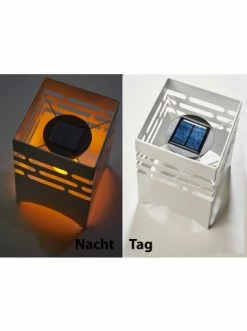 Bestes Angebot 🔔 Garten & Balkon AMARE Solar Gartenfeuer Eckig NICHT ERFORDERLICH In Weiß Günstig Kaufen ⌛ -Günstige samare Geschäft amare solar gartenfeuer eckig nicht erforderlich in weiss 5