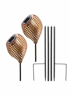 Brandneu 💯 Garten & Balkon AMARE Solar LED Dekostecker 2er Set Metall Kelch Schräg KABELLOS In Kupfer Günstig Kaufen ✨ -Günstige samare Geschäft amare solar led dekostecker 2er set metall kelch schrag kabellos in kupfer 4