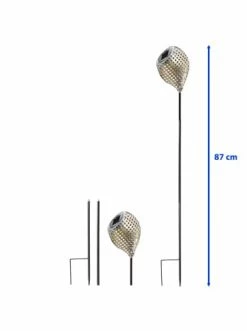 Besorgen ✔️ Garten & Balkon AMARE Solar LED Dekostecker 2er Set Metall Kelch Schräg KABELLOS In Silber Günstig Kaufen 🥰 -Günstige samare Geschäft amare solar led dekostecker 2er set metall kelch schrag kabellos in silber 6