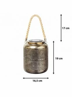 Budget 💯 Garten & Balkon AMARE Solarpaneel Lampe Metall Warmweiße LED NICHT ERFORDERLICH In Silber Günstig Kaufen ✔️ -Günstige samare Geschäft amare solarpaneel lampe metall warmweisse led nicht erforderlich in silber 2