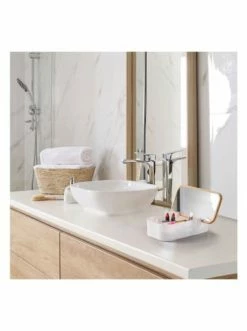 Großhandel 🥰 Bad AMARE Spiegel Mit Organiser In Weiß/ Hellbraun - (B)26 X (H)7 X (T)13 Cm Günstig Kaufen 🌟 -Günstige samare Geschäft amare spiegel mit organiser in weiss hellbraun b 26 x h 7 x t 13 cm 3