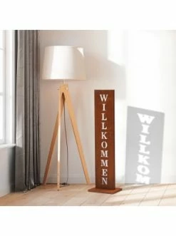 Coupon 😍 Garten & Balkon AMARE Stahl Standschild Willkommen In Rost Günstig Kaufen 🌟 -Günstige samare Geschäft amare stahl standschild willkommen in rost 2